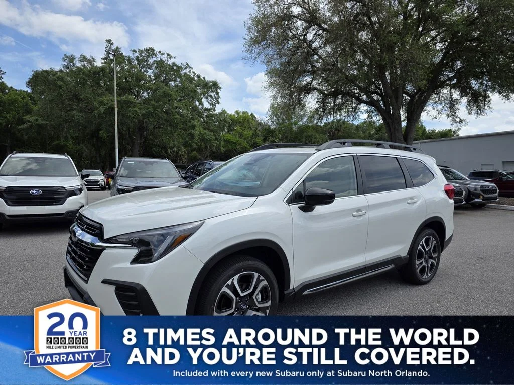 New 2026 CRYSTAL WHITE PEARL Subaru Limited 7-Passenger image 1