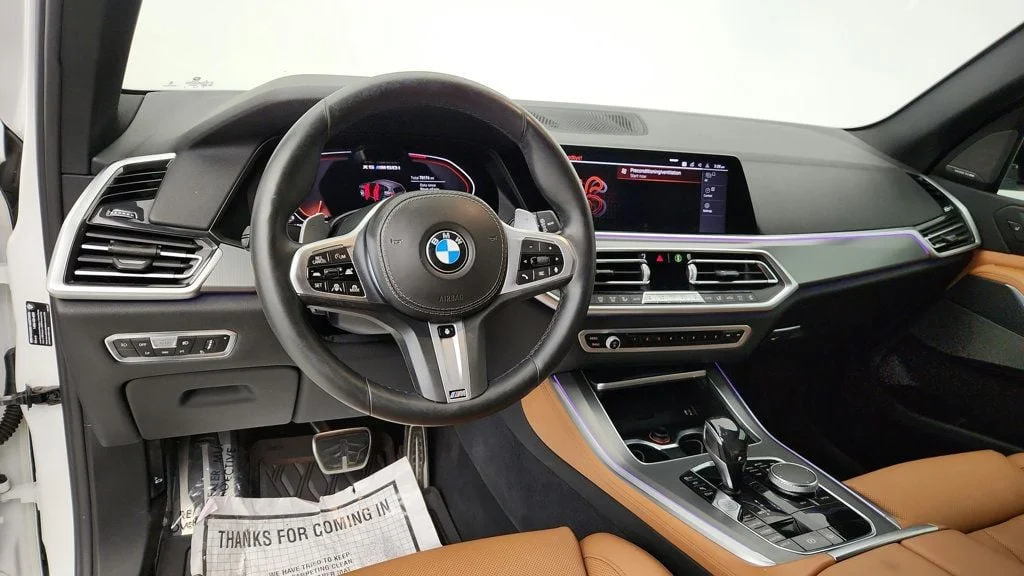Used 2019 Alpine White BMW xDrive40i Sports Activity Vehicle w/ M Sport Pkg & Executive Pkg image 13