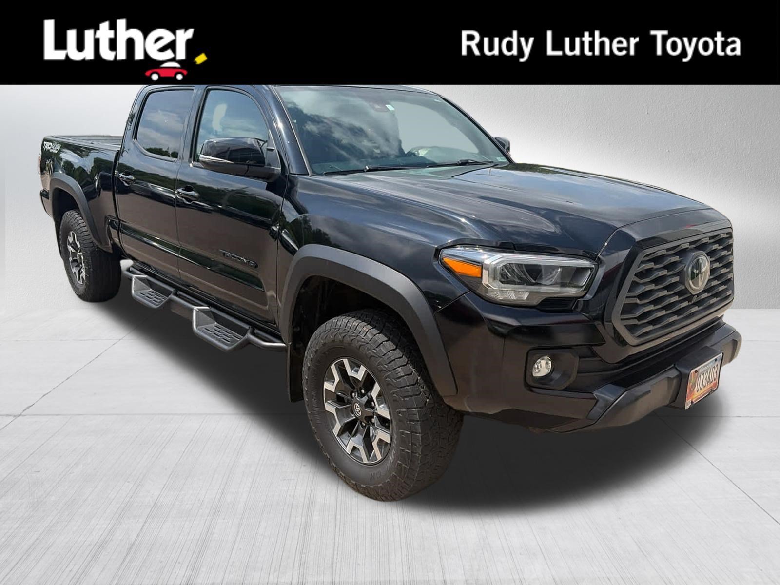 Certified Used 2022 Midnight Black Metallic Toyota TRD Off Road image 1