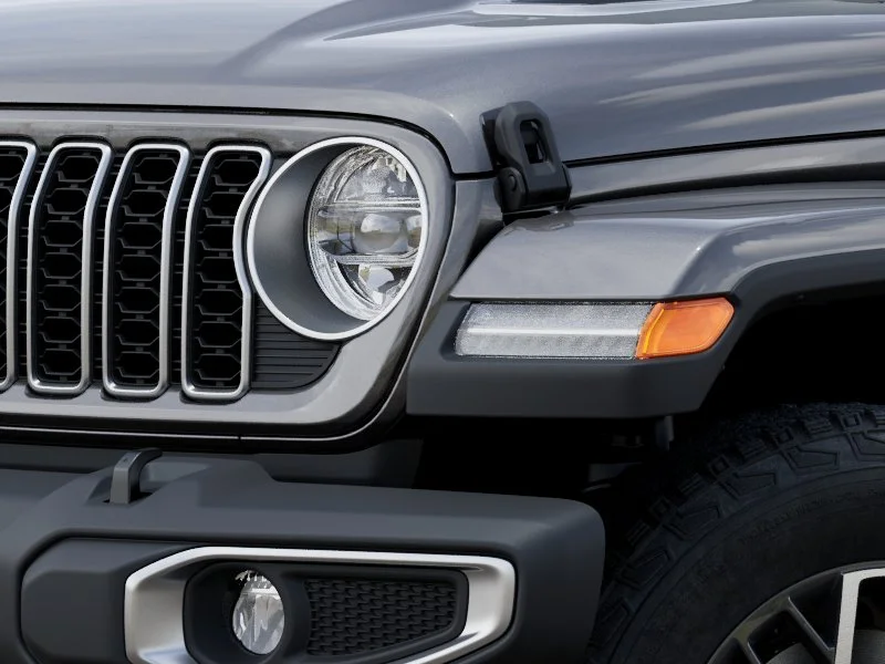 New 2027 Granite Crystal Metallic Clear-Coat Paint Jeep Sahara image 6