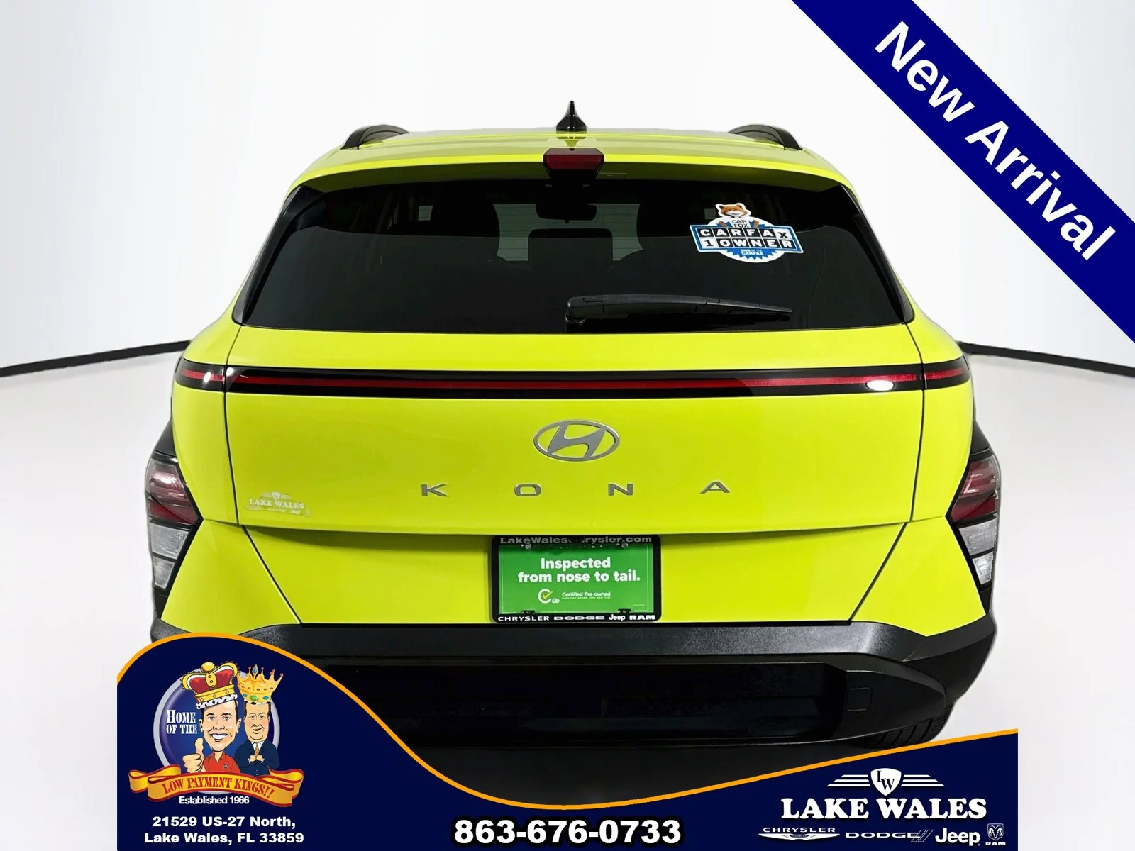 Certified Used 2025 Yellow Hyundai SEL image 6