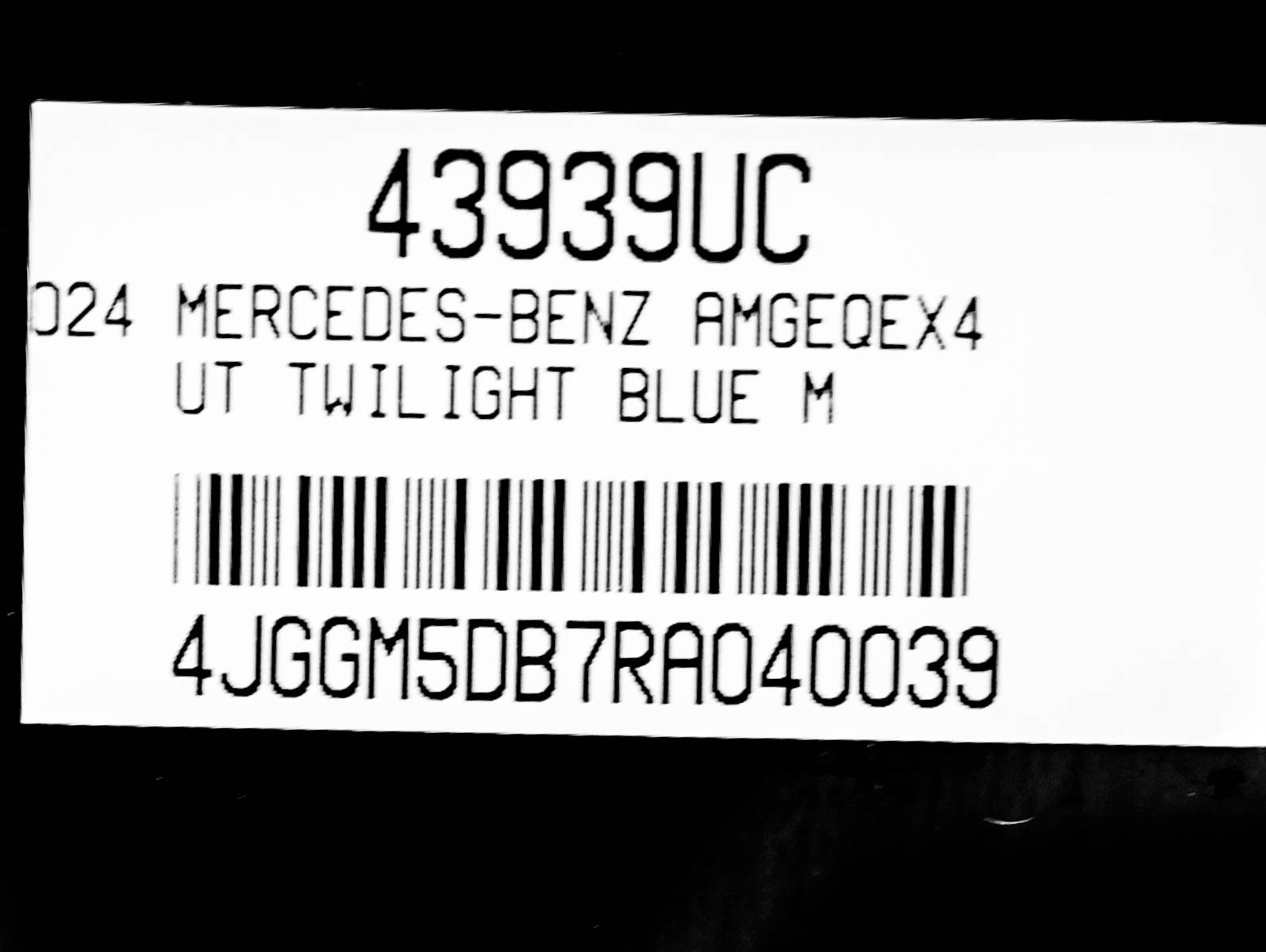 Certified Used 2024 Twilight Blue Metallic Mercedes-Benz AMG® EQE 4MATIC+ SUV image 27