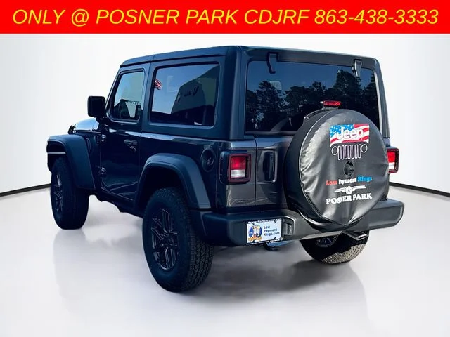 New 2026 Granite Crystal Metallic Clearcoat Jeep Sport S image 7