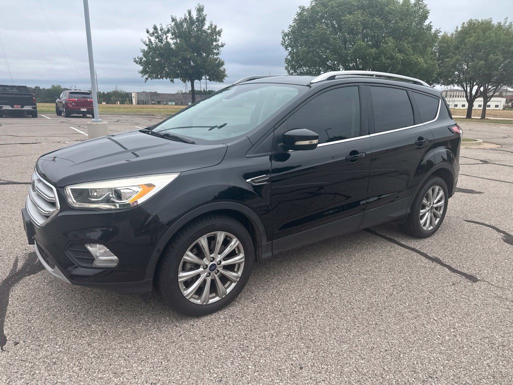 Used 2018 Black Ford Titanium image 1