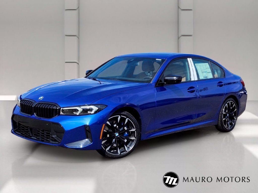 New 2026 Blue BMW 330i xDrive image 1