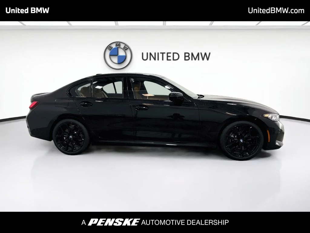 New 2026 Black Sapphire Metallic BMW 330i image 4