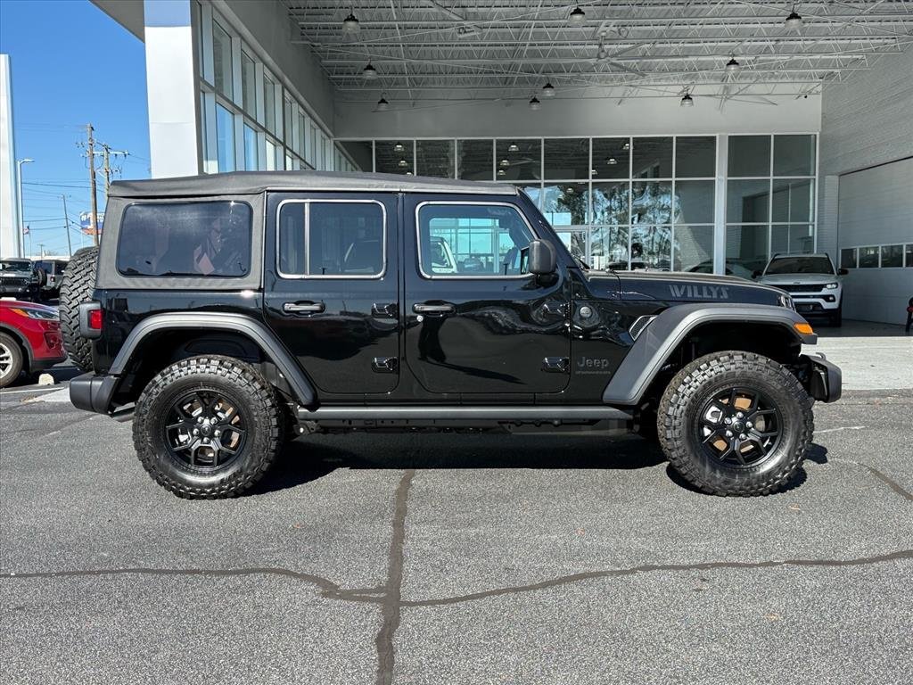 New 2026 Black Clear-Coat Exterior Paint Jeep 4-Door Willys 4x4 image 2