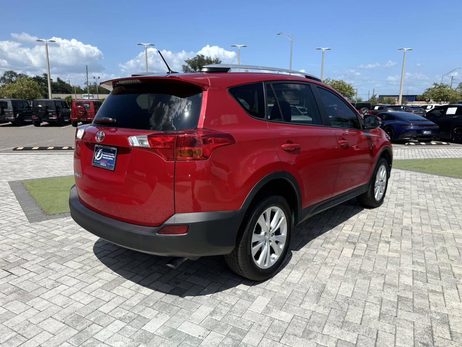 Used 2014 Barcelona Red Metallic Toyota Limited image 5