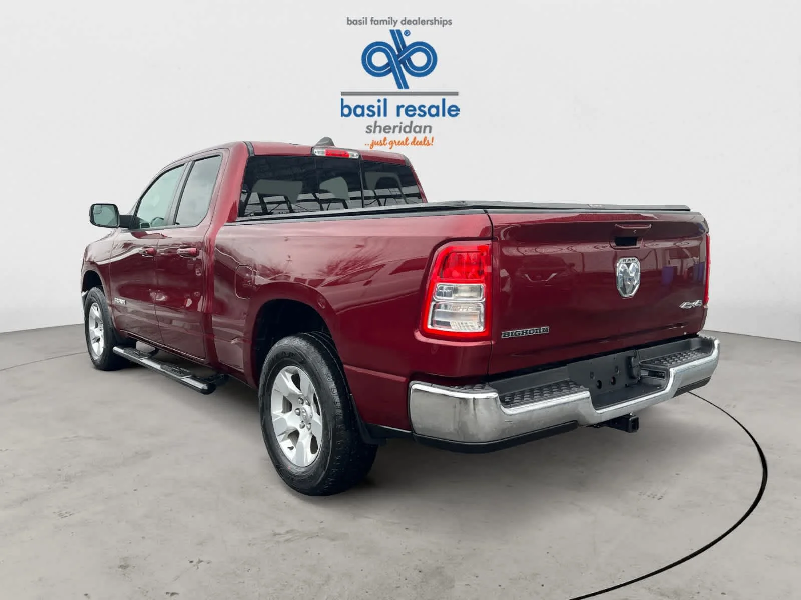 Used 2022 Delmonico Red Pearlcoat Ram Big Horn image 4