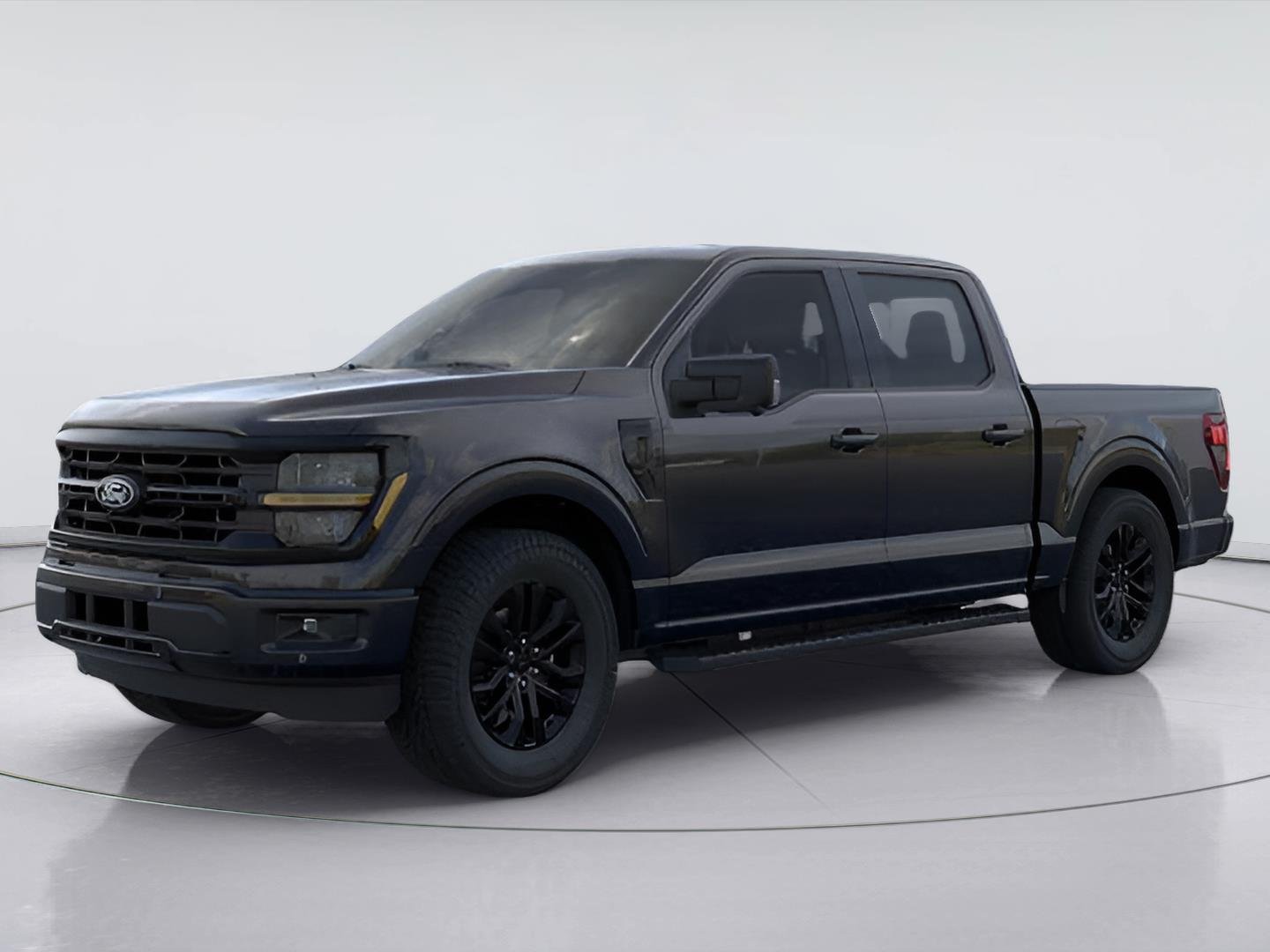 New 2026 Agate Black Metallic Ford XLT image 1