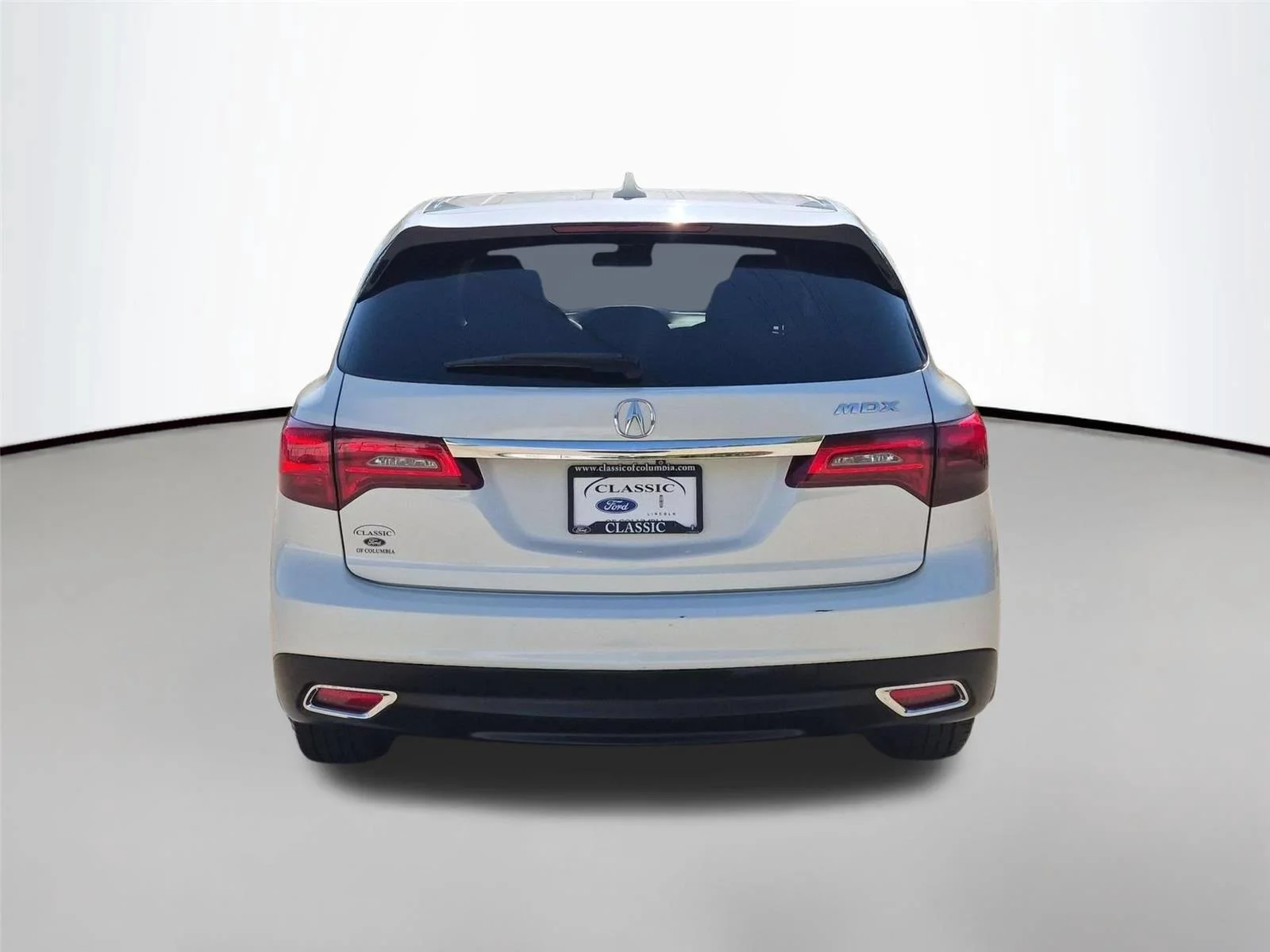 Used 2014 White Diamond Pearl Acura Tech/Entertainment Pkg image 4