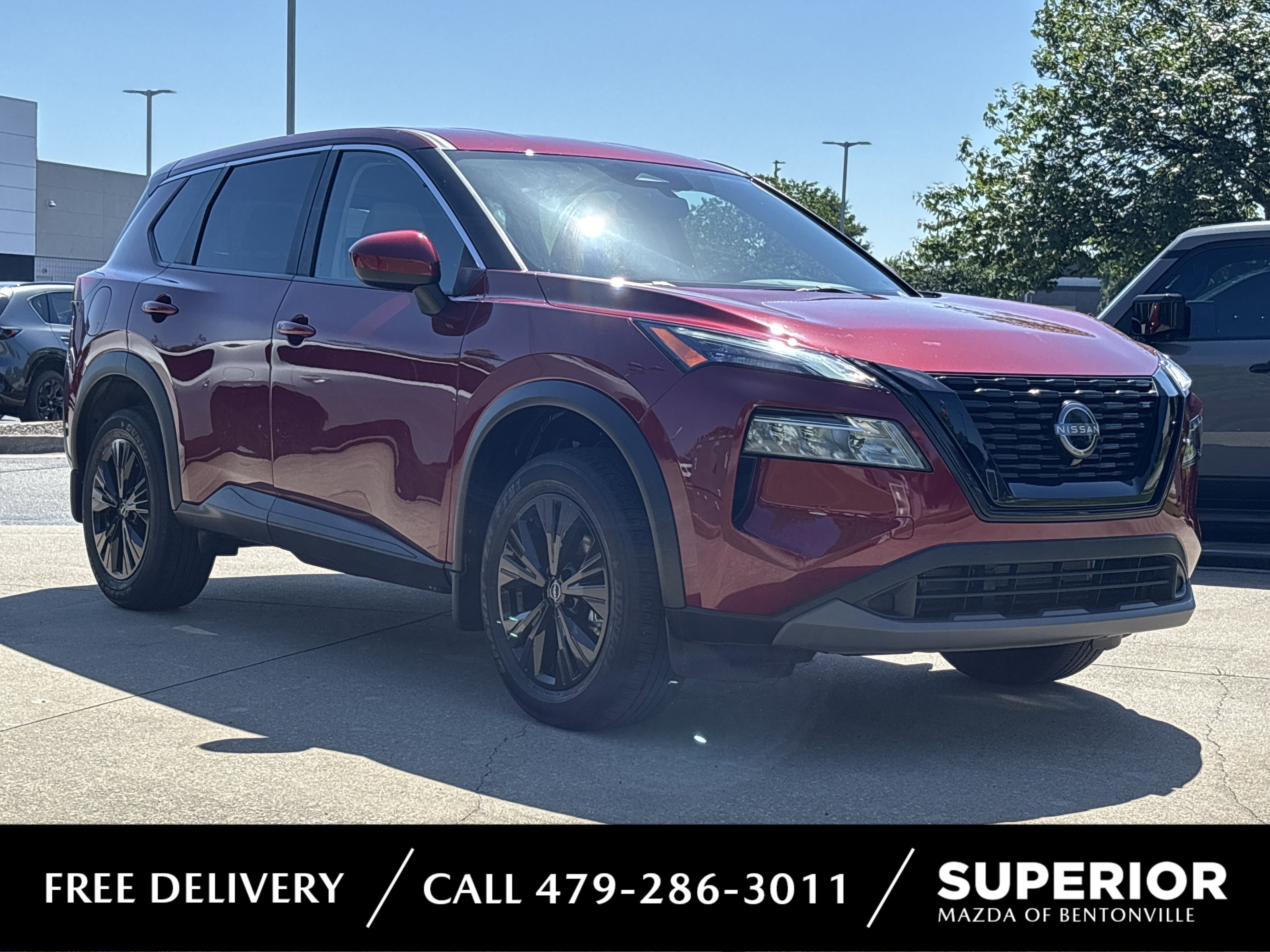 Used 2023 Scarlet Ember Tintcoat Nissan SV AWD image 1