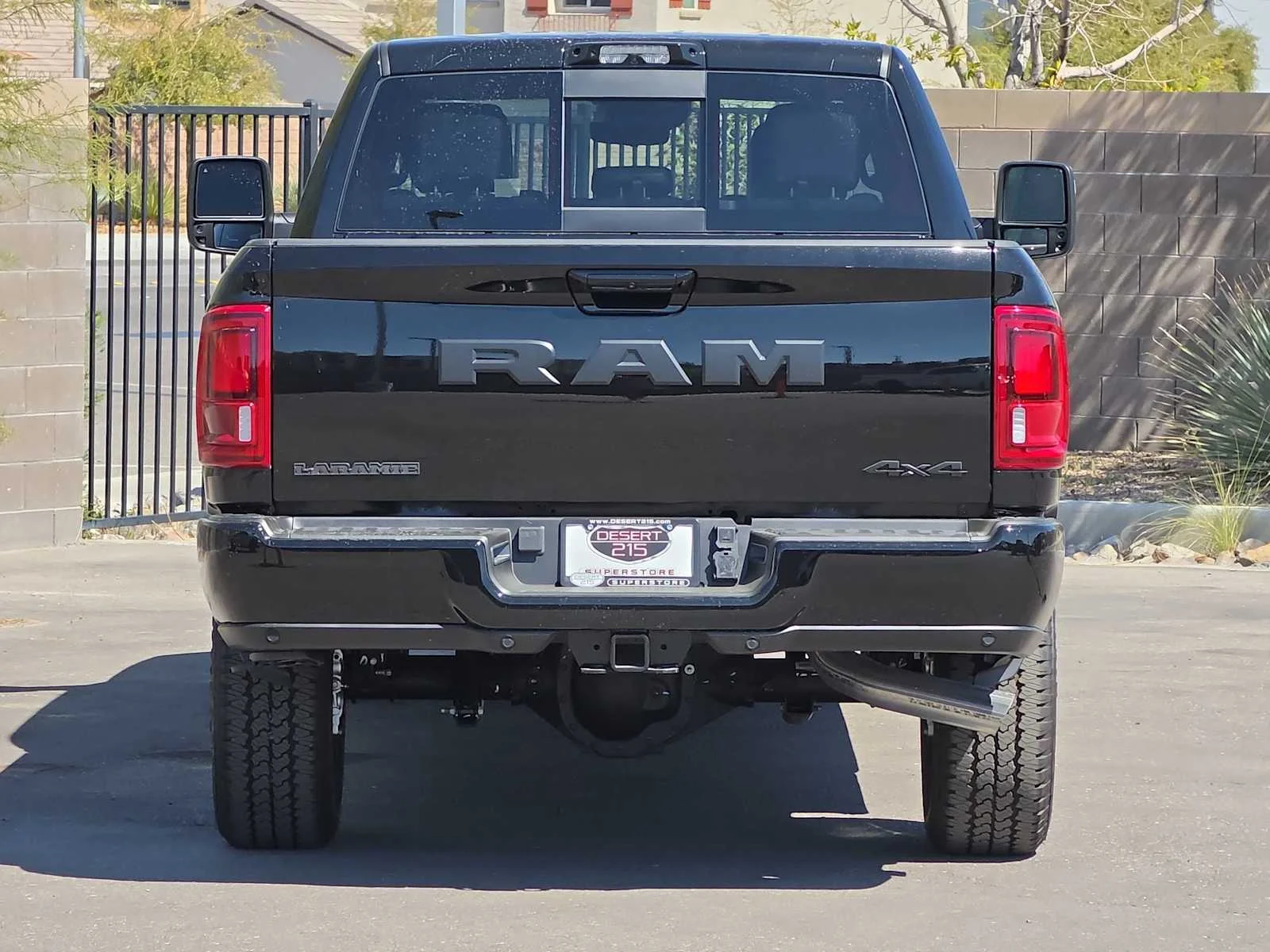 New 2026 Diamond Black Crystal Pearl-Coat Exterior Paint RAM Laramie image 8