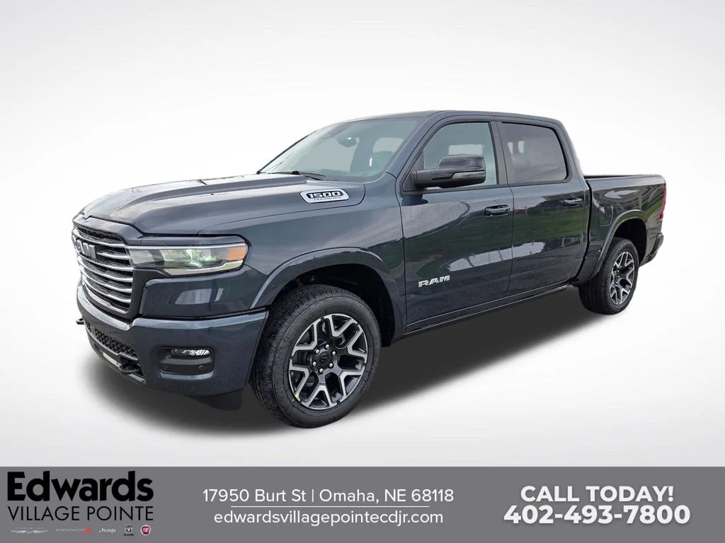 New 2026 Forged Blue Metallic Exterior Paint RAM Laramie image 7