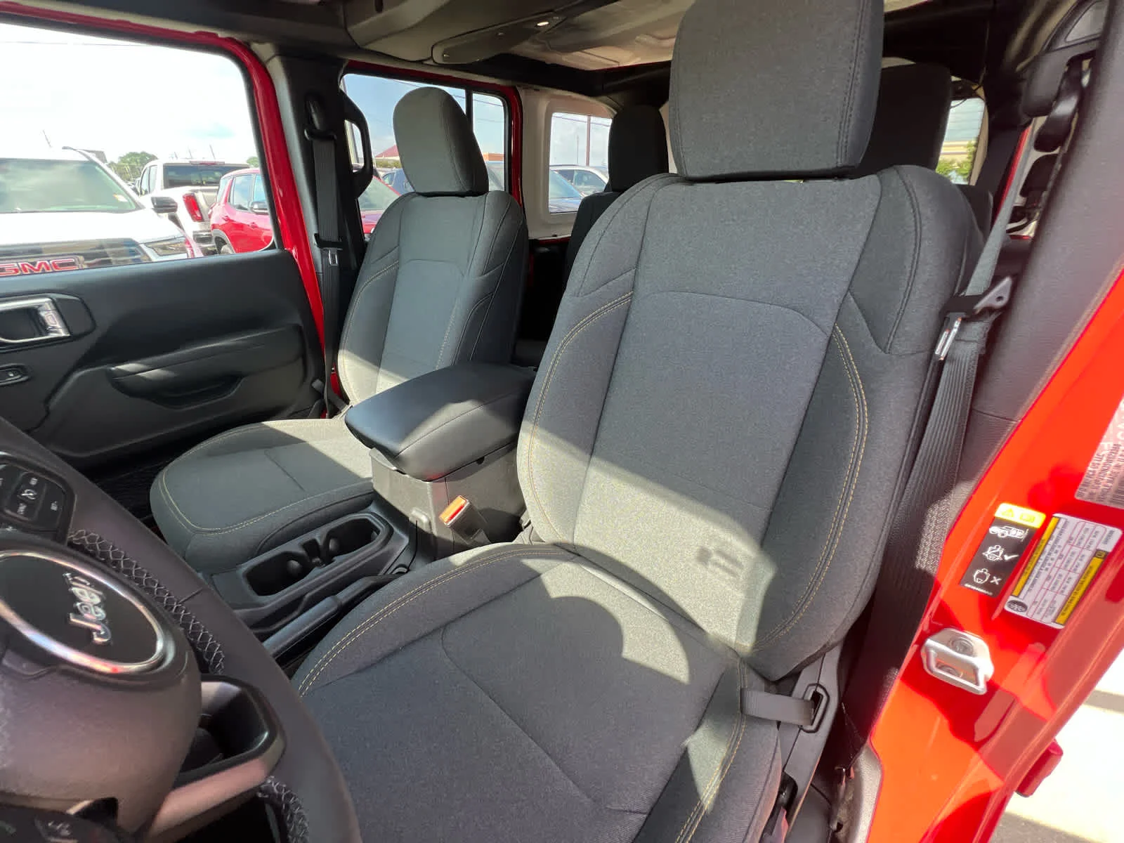 Used 2025 Firecracker Red C Jeep Sport S image 6