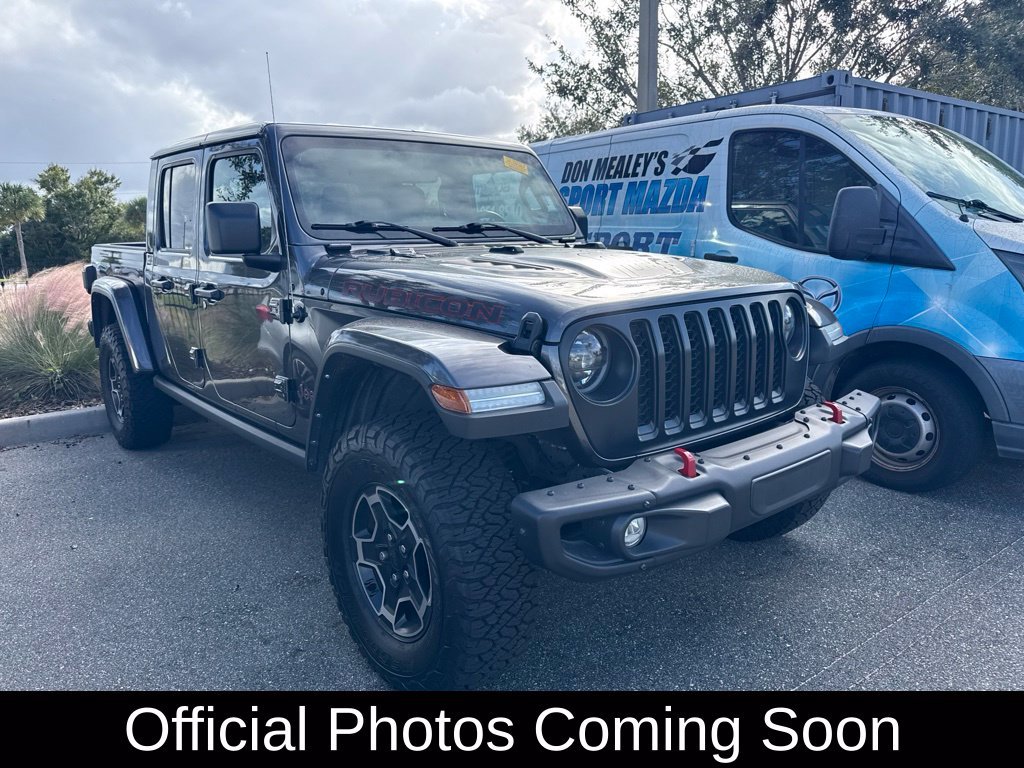 Used 2023 Gray Jeep Rubicon image 1