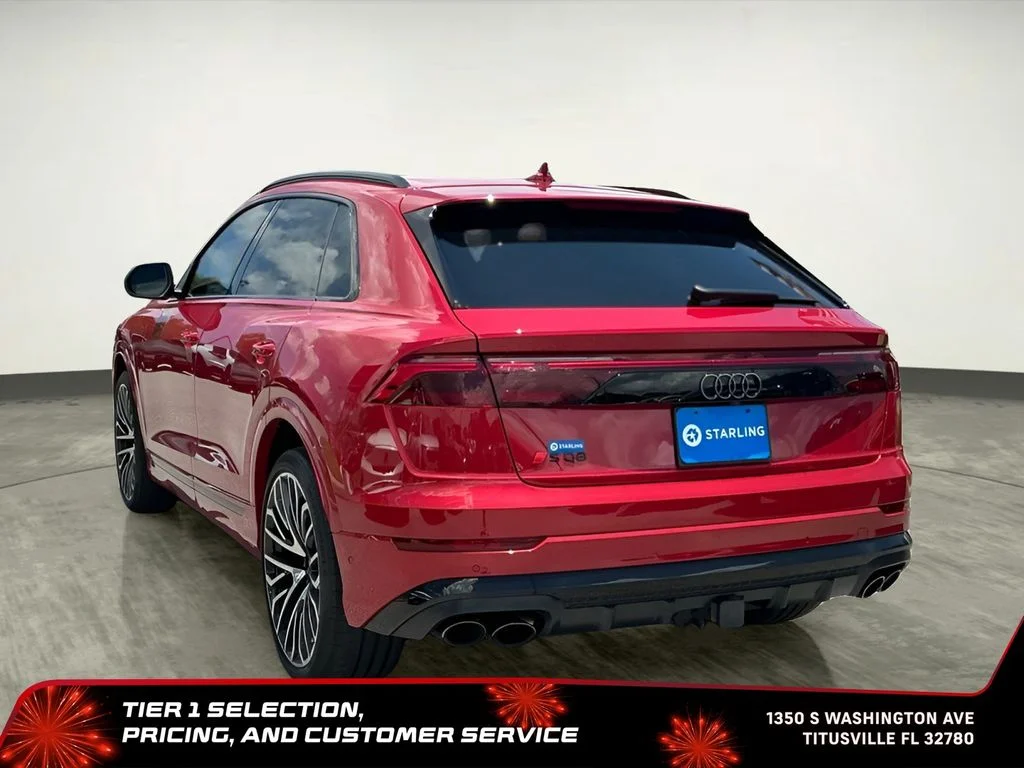 Used 2025 Red Audi 4.0T Premium Plus image 6