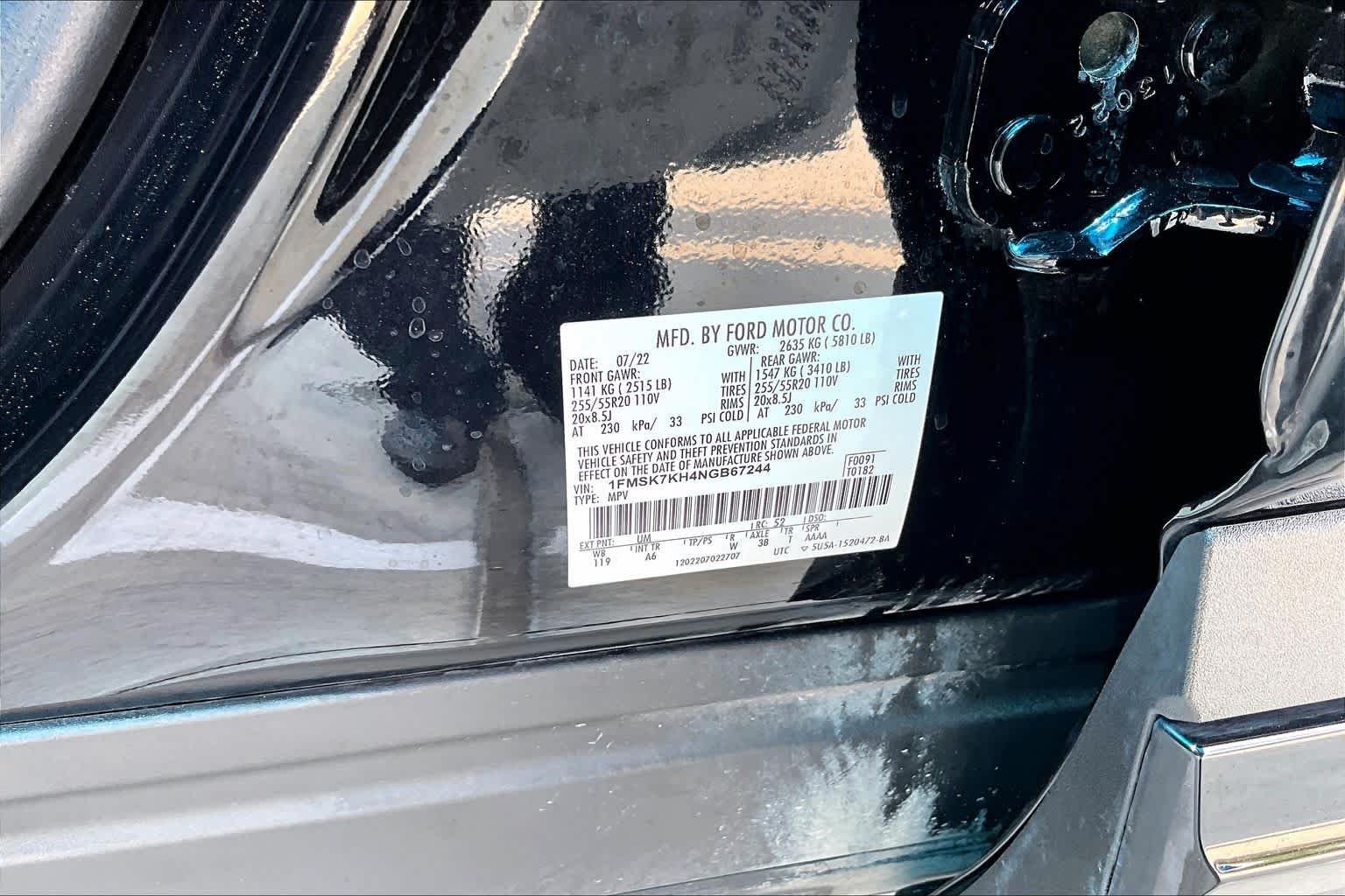 Used 2022 Agate Black Metallic Ford ST-Line image 33