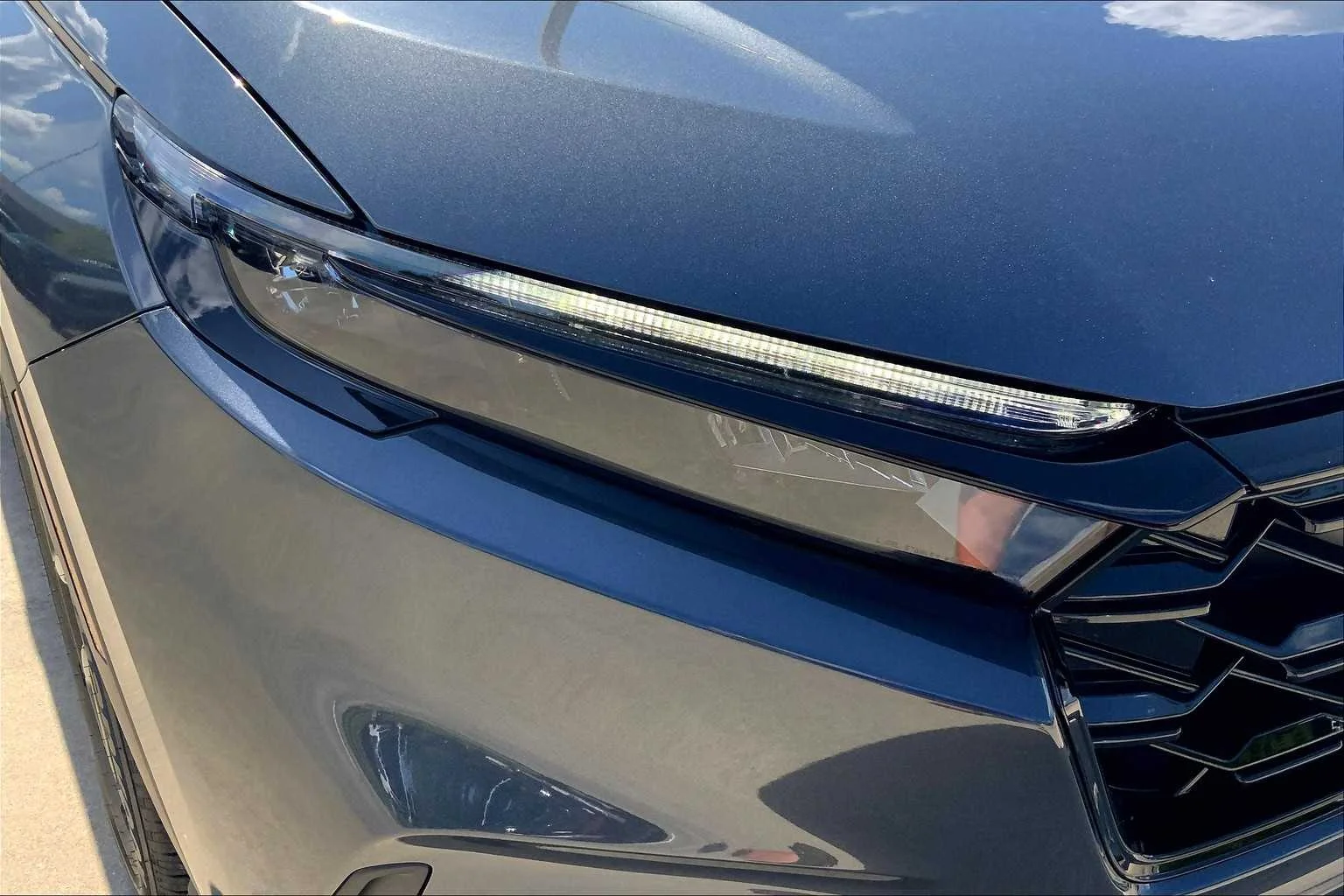 New 2026 Meteorite Gray Metallic Honda 2WD Sport-L Hybrid image 13