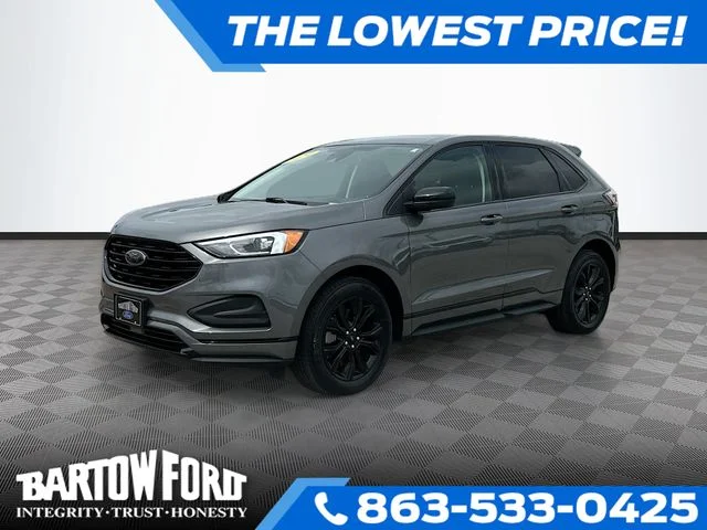 Used 2024 Gray Ford SE image 1