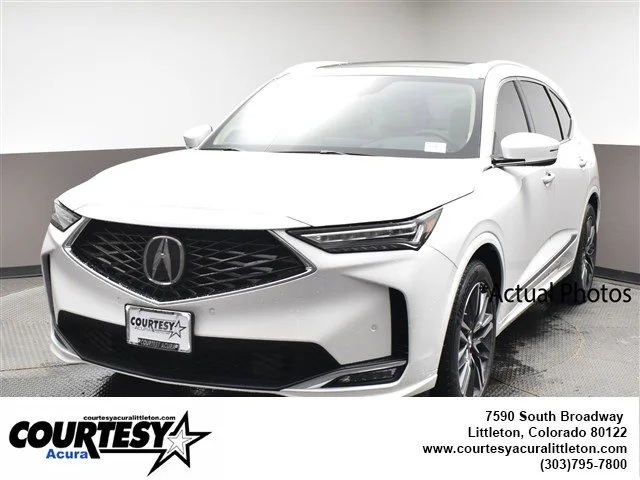 New 2026 White Acura w/Advance Package image 1