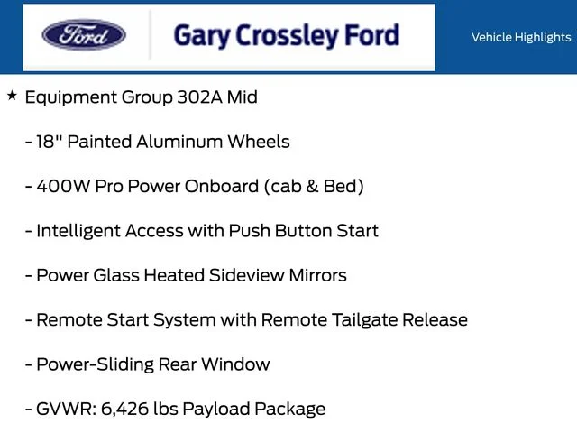 New 2026 Oxford White Ford XLT image 12