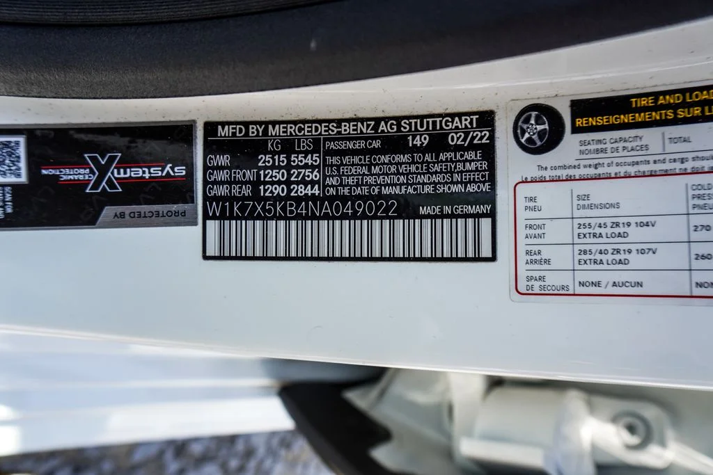 Used 2022 White Mercedes-Benz Base image 41