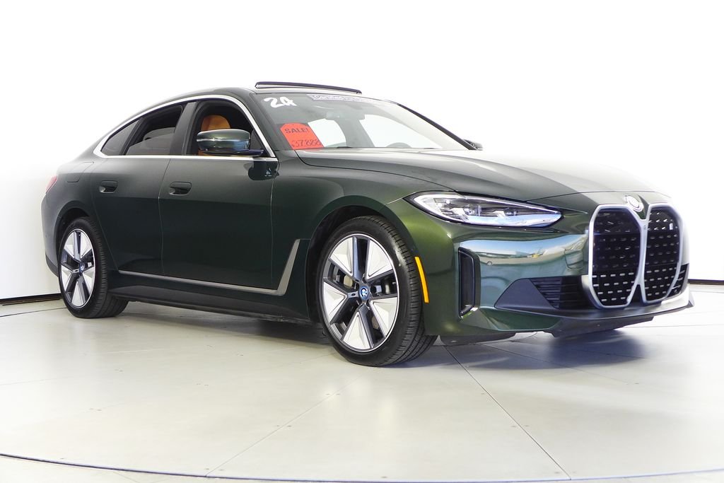 Certified Used 2024 San Remo Green Metallic BMW eDrive40 image 4
