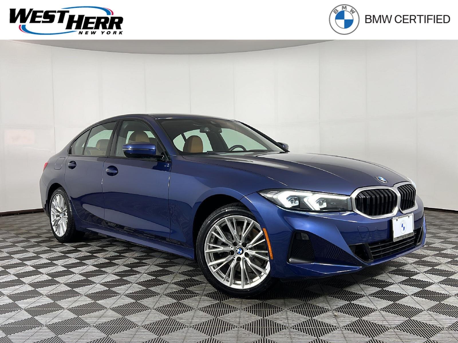 Certified Used 2023 Phytonic Blue Metallic BMW 330i xDrive image 1