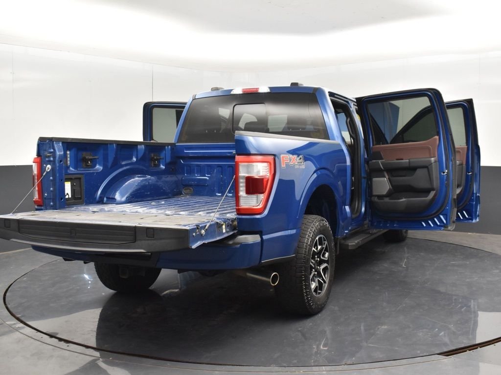 Used 2022 Blue Ford Lariat image 35