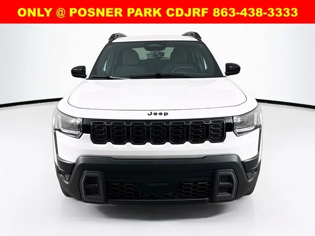 New 2026 Bright White Clear-Coat Exterior Paint Jeep Laredo image 2