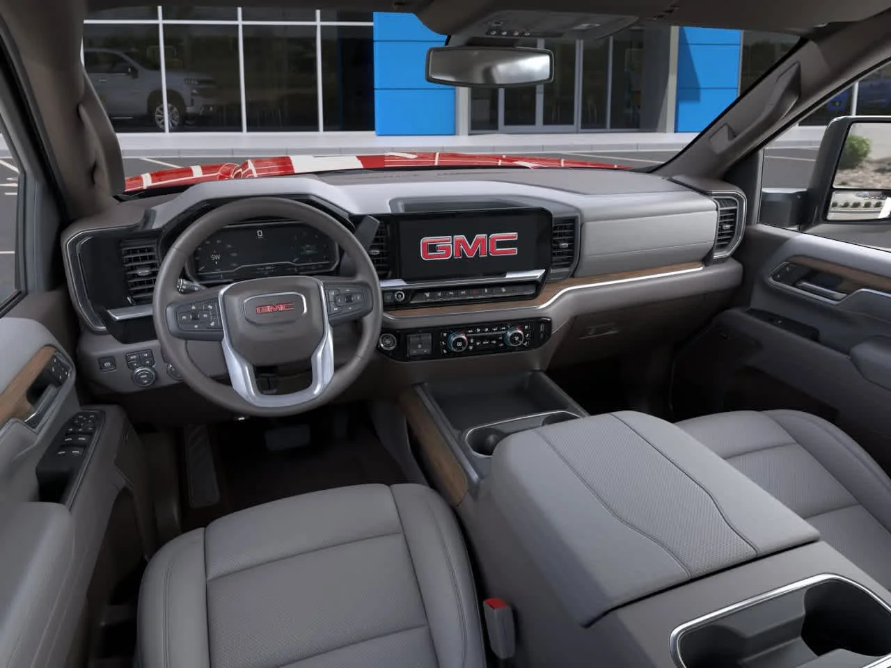 New 2026 Volcanic Red Tintcoat GMC SLT image 30