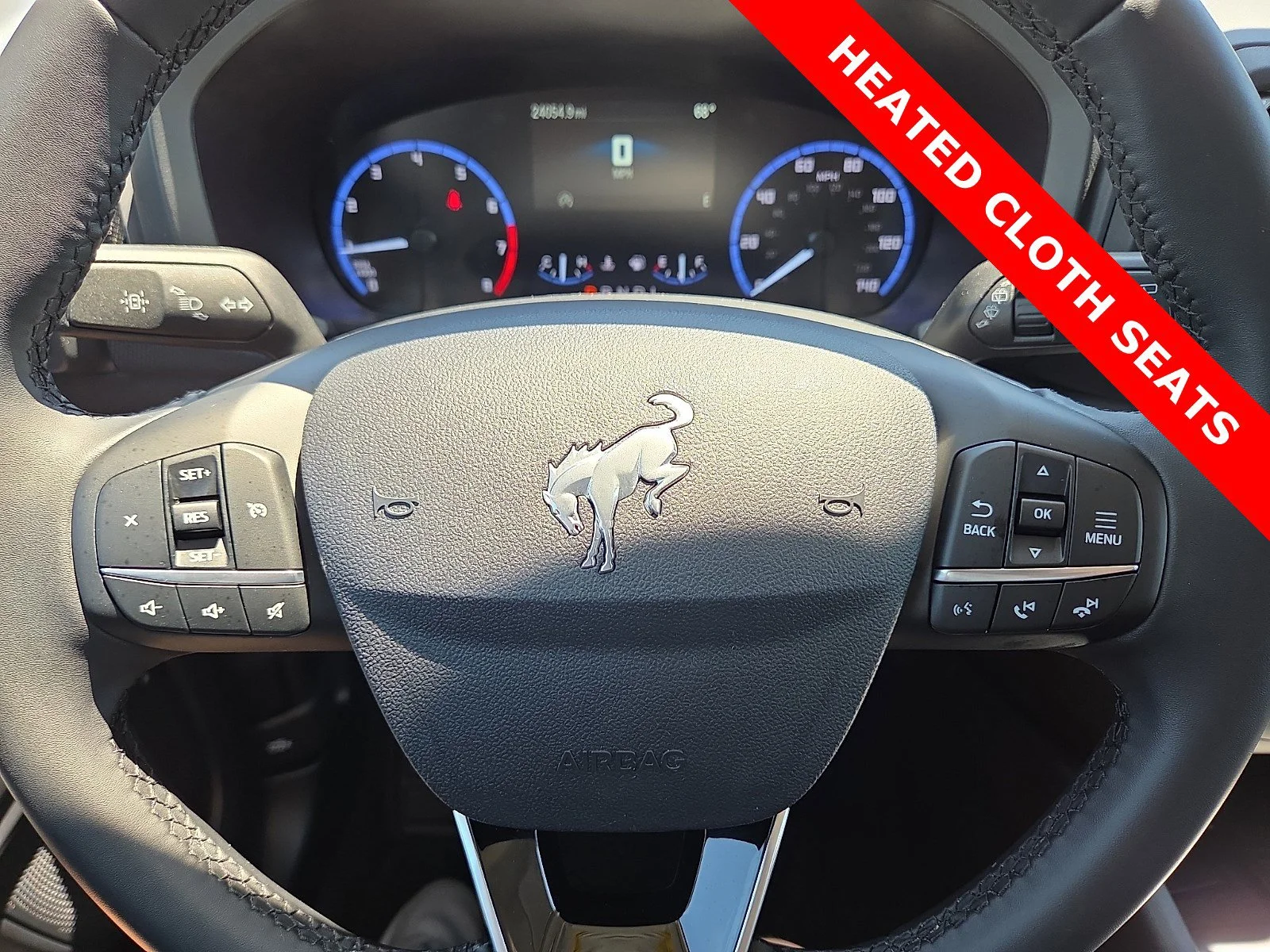 Used 2024 Hot Pepper Red Metallic Tinted Clearcoat Ford Big Bend image 24