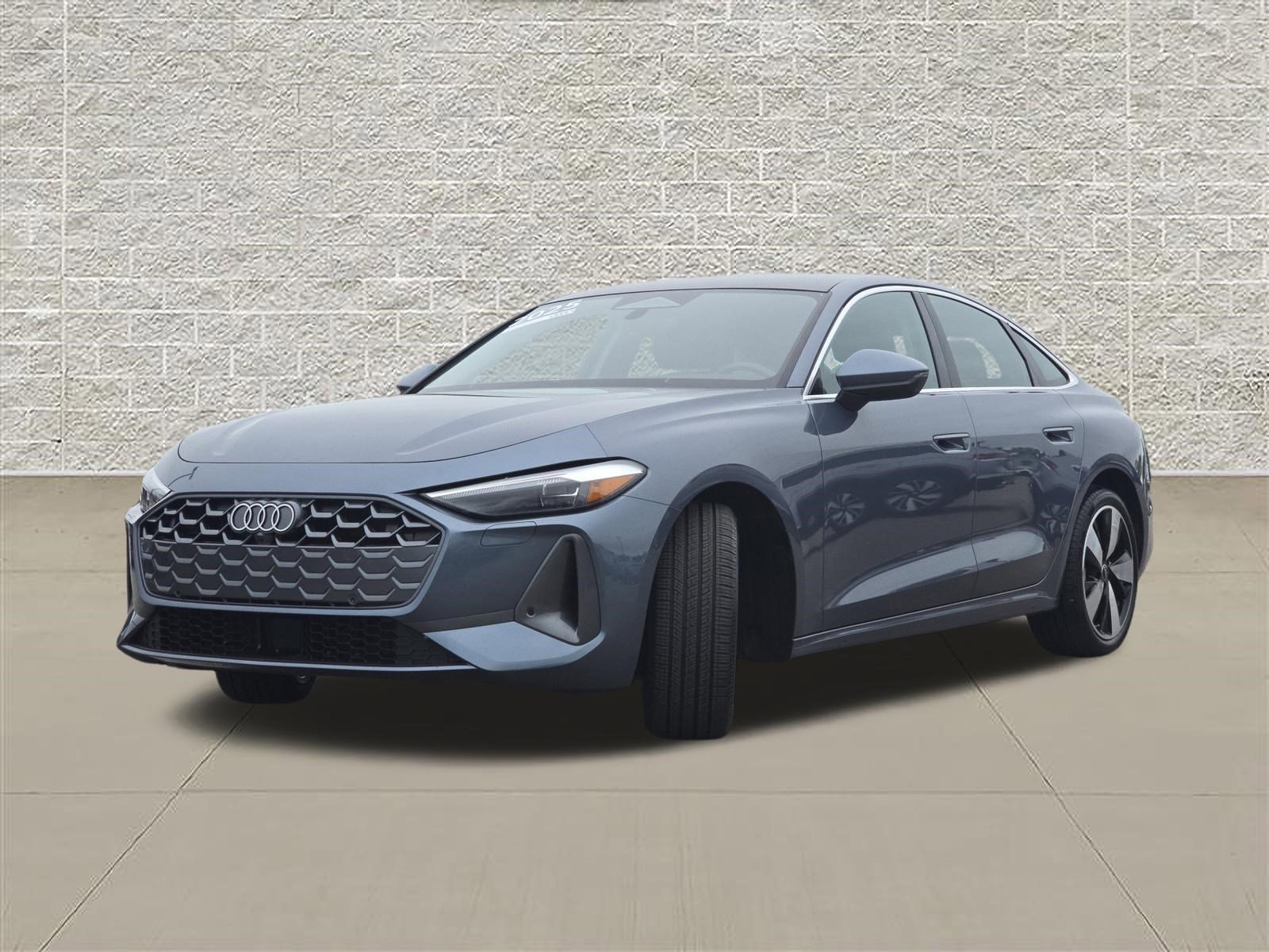 Used 2025 Horizon Blue Metallic Audi Premium image 3