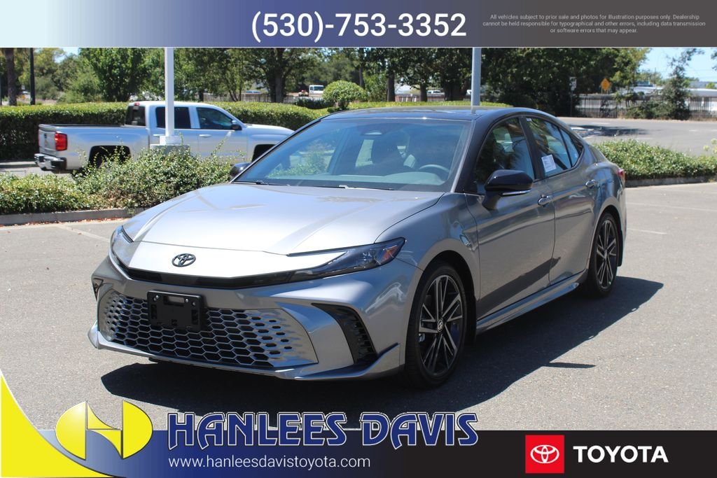 New 2026 Heavy Metal with Midnight Black Metallic roof Toyota XSE image 3