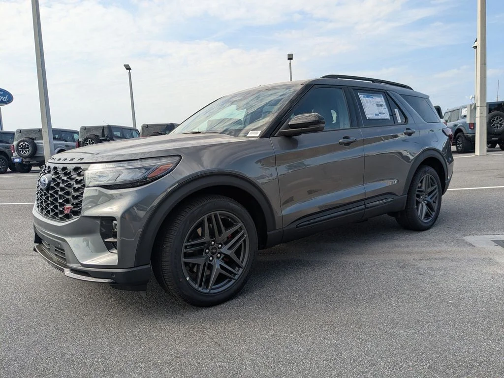 New 2026 Carbonized Gray Metallic Ford ST image 8
