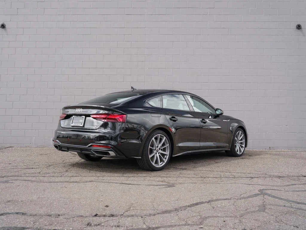 Used 2025 Black Audi 45 S line Premium image 7