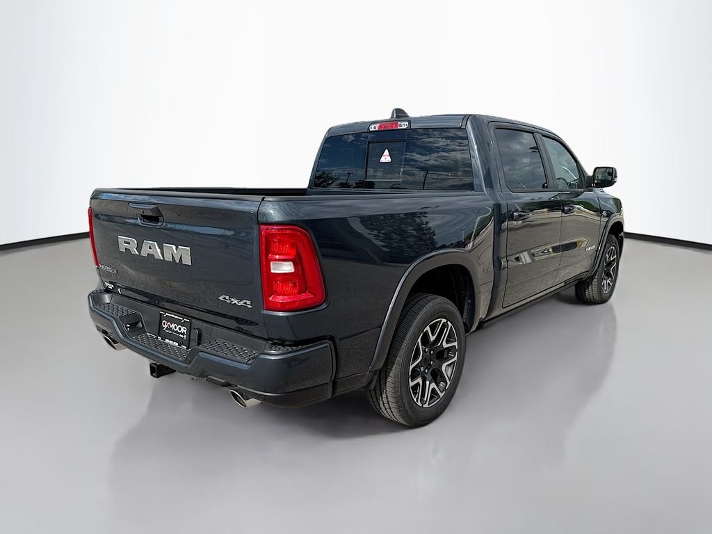 New 2026 Forged Blue Metallic Exterior Paint RAM Laramie image 4