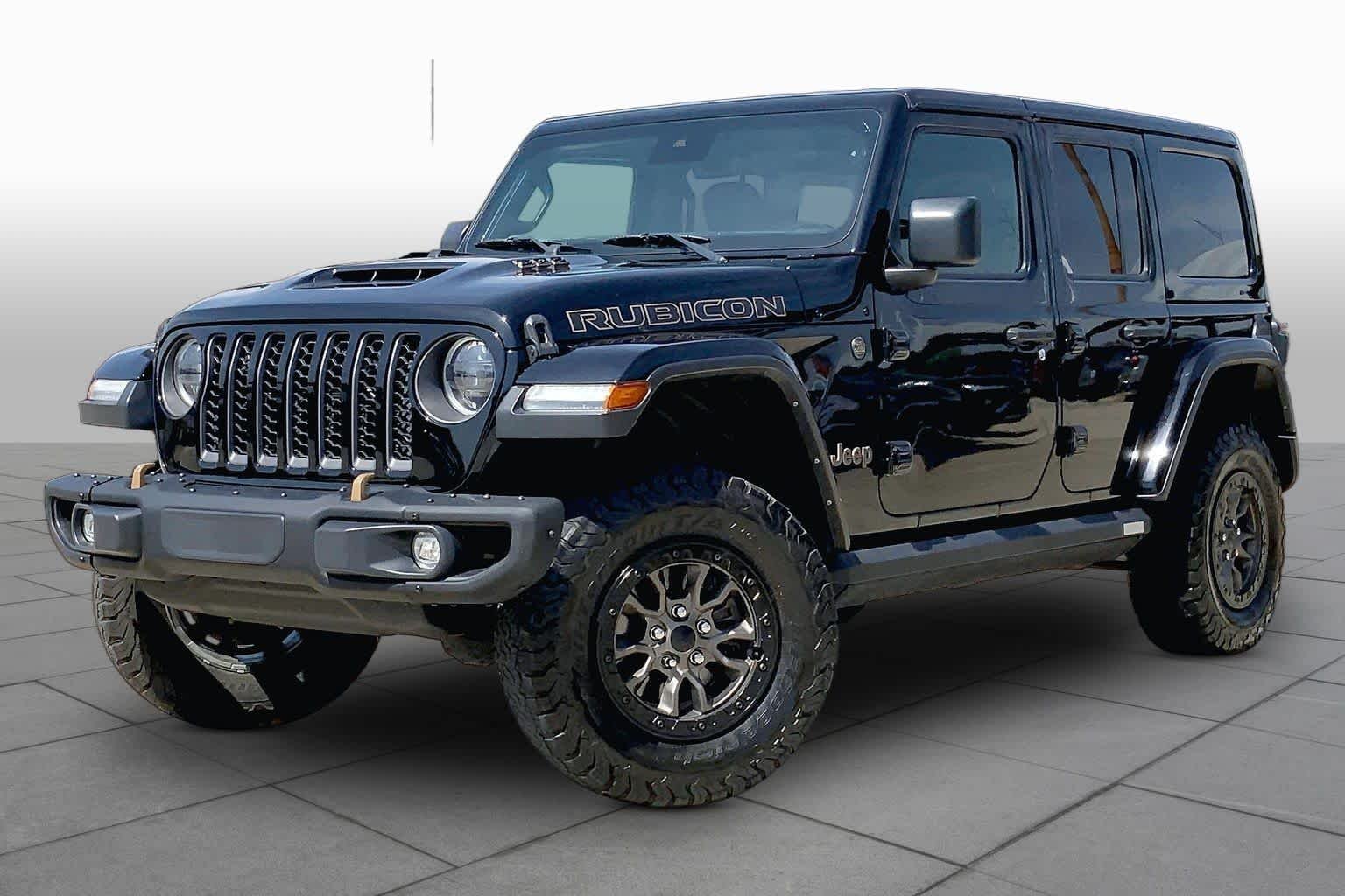 Certified Used 2023 Black Clearcoat Jeep Rubicon 392 image 2