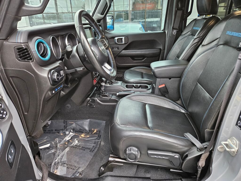 Used 2023 Gray Jeep Rubicon 4xe image 18
