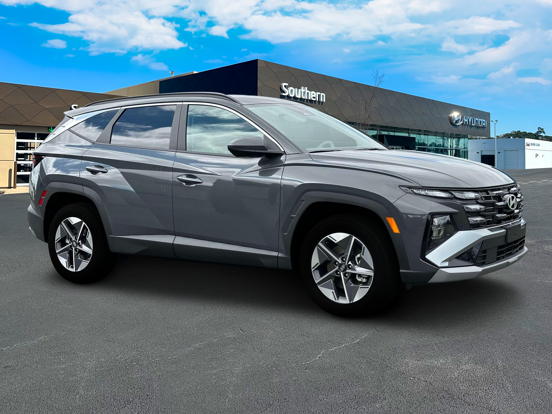 New 2026 Gray Hyundai SEL AWD image 10