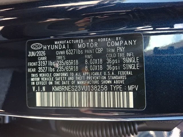 New 2027 Blue Hyundai SEL image 15