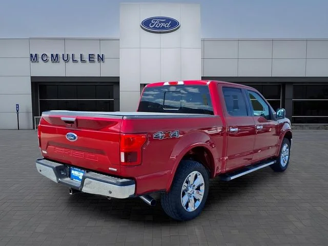 Used 2020 Red Metallic Ford Lariat image 5