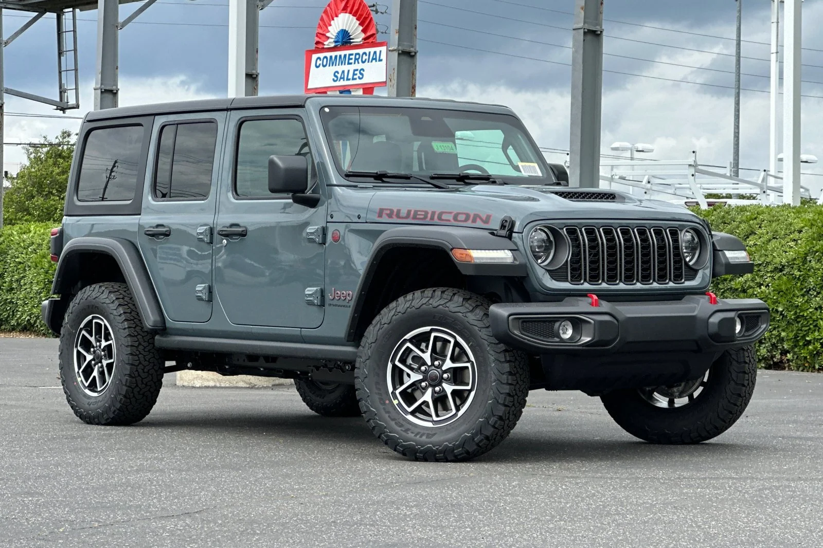 New 2026 Anvil Clear-Coat Exterior Paint Jeep Rubicon image 2