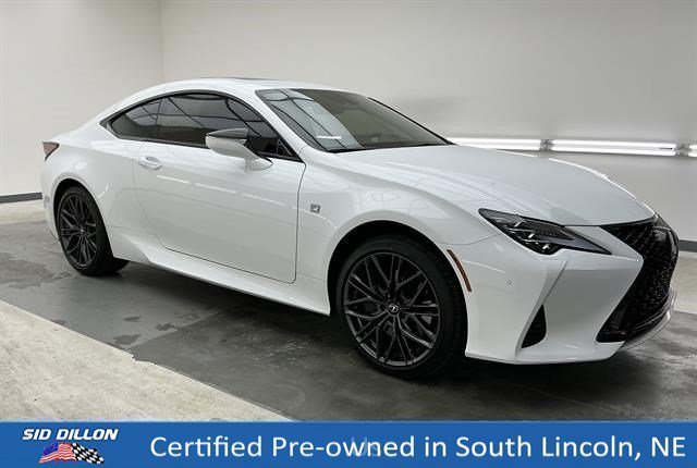 Certified Used 2024 ULTRA WHITE Lexus RC 350 F SPORT image 3