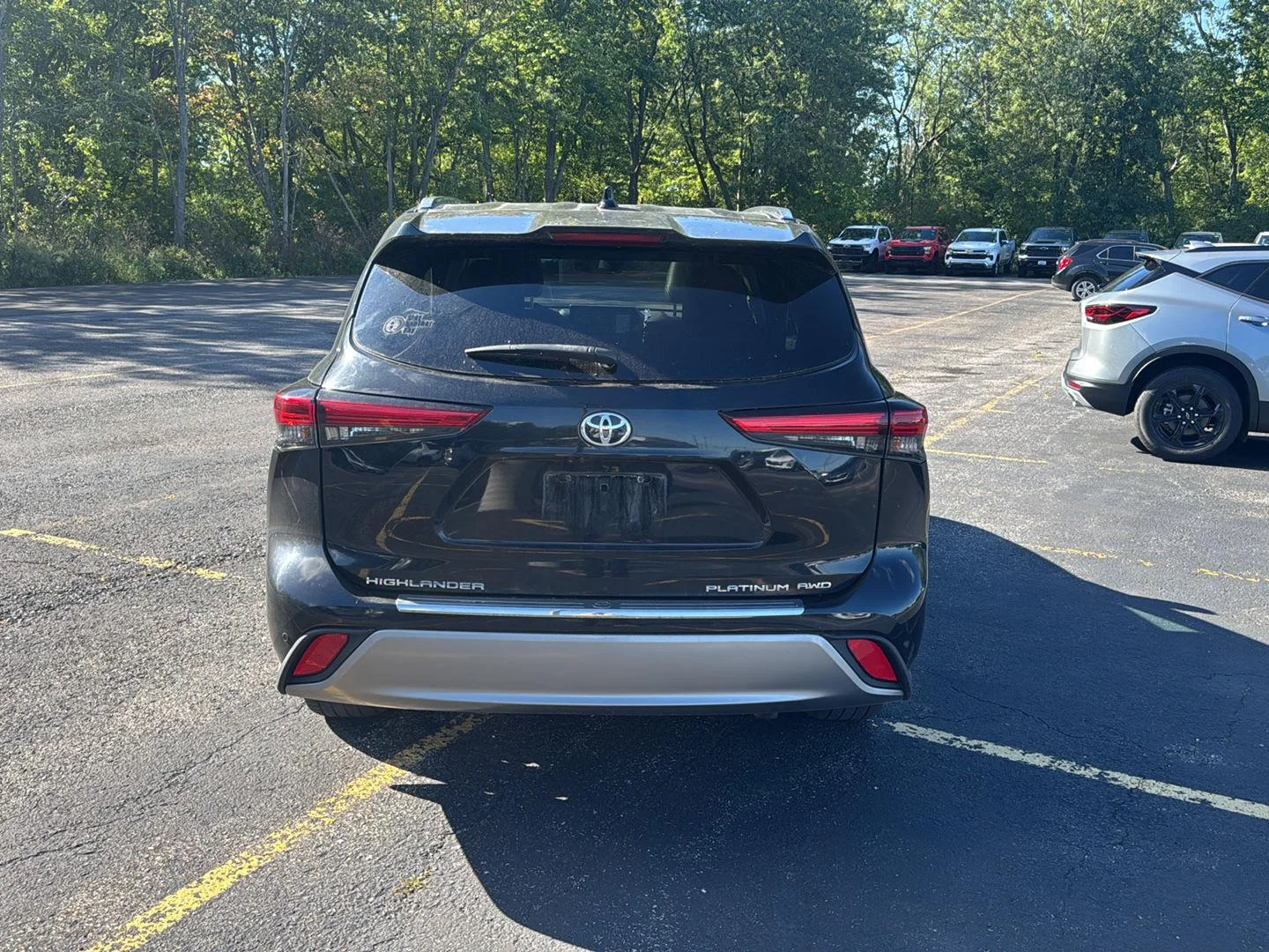 Used 2021 Midnight Black Metallic Toyota Platinum image 8