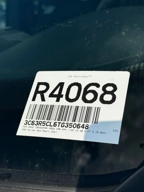 New 2026 Molten Red Pearl-Coat Exterior Paint RAM Black Express image 32