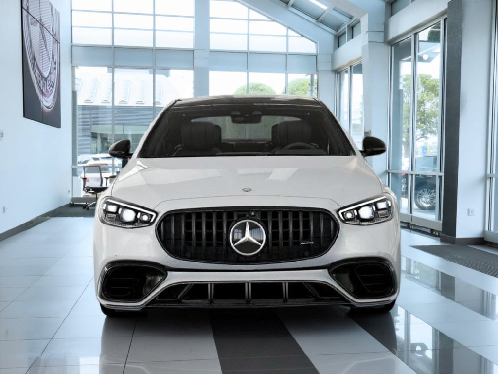 New 2026 MANUFAKTUR Moonlight White Metallic Mercedes-Benz S 63 E AMG® image 7