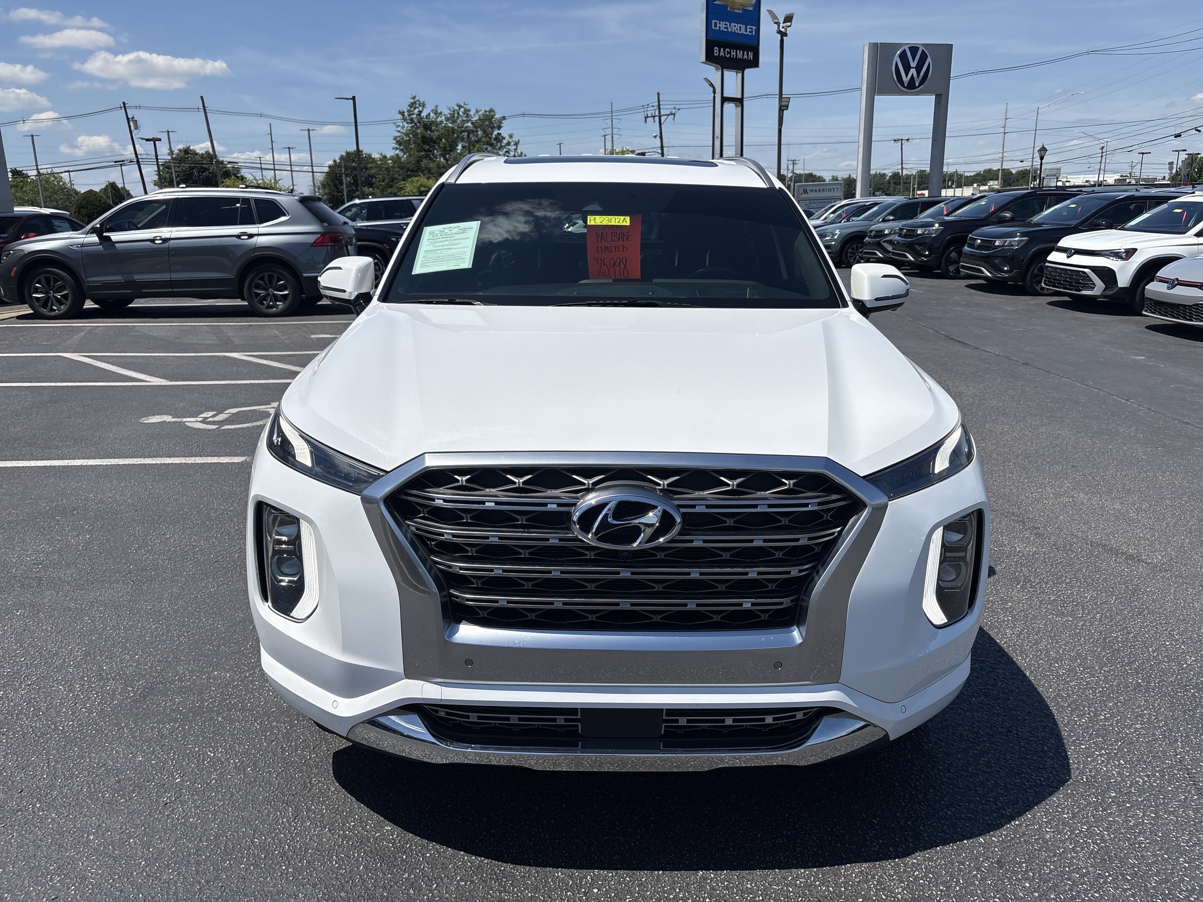 Used 2020 Hyper White Hyundai Limited image 3