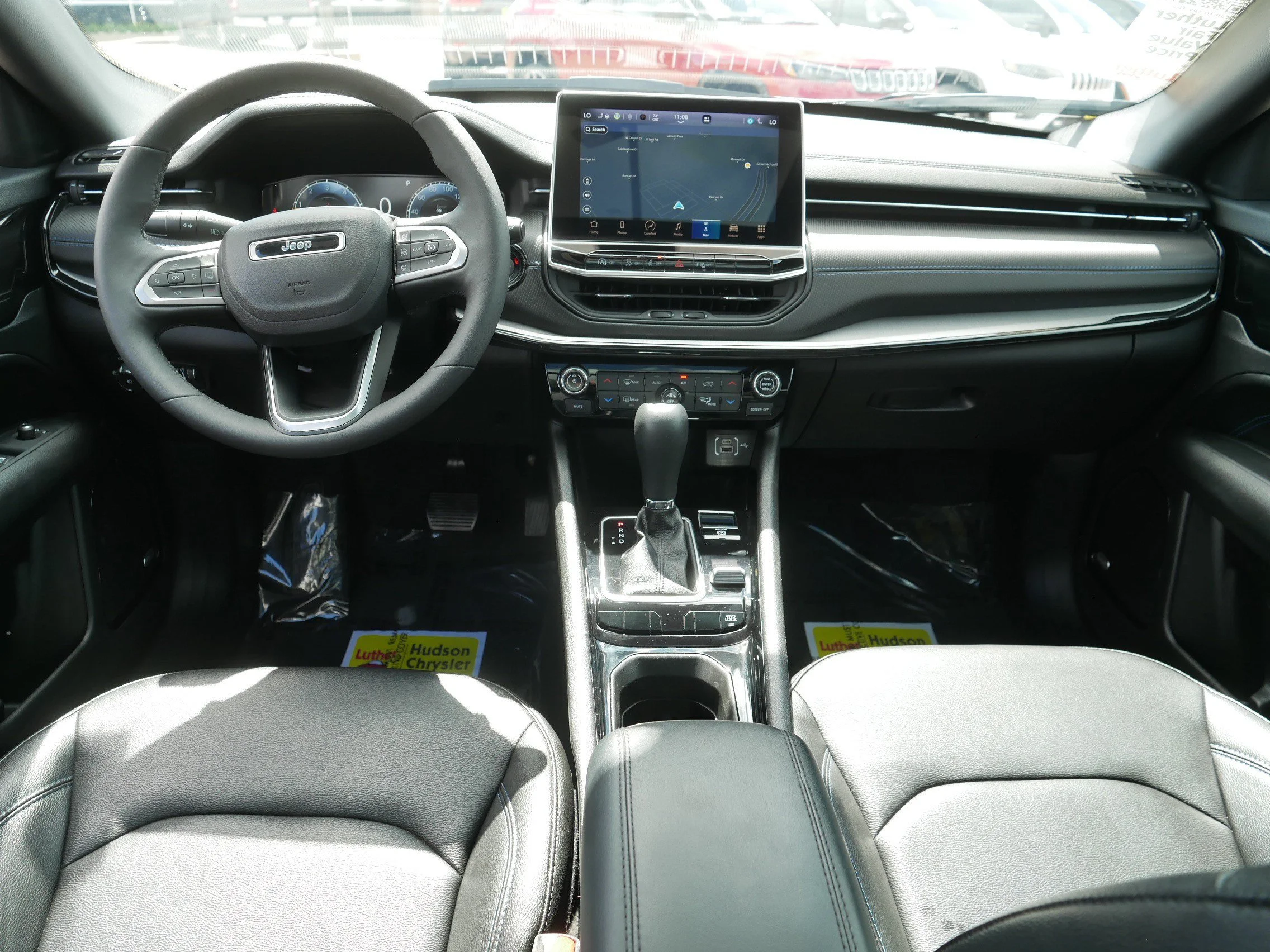 Used 2025 Bright White Clearcoat Jeep Limited image 10